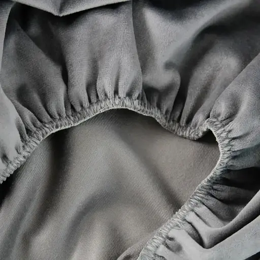 Простирадло ТЕП Velour з резинкою сіре, 180x200 (2-04824_34145) - фото 6