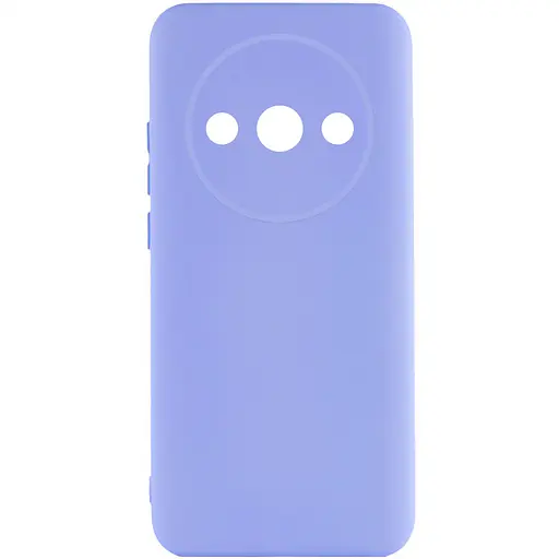 Чехол Lakshmi Silicone Cover Full Camera AA для Xiaomi Redmi A3 Сиреневый/Dasheen