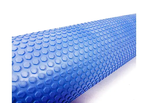 Масажний ролик EasyFit Foam Roller 90 см Синій (EF-2034-BL) - фото 2