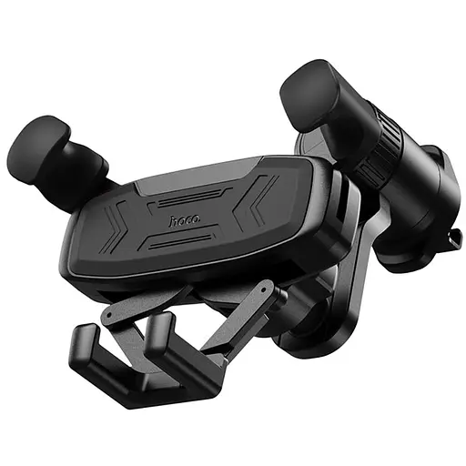Автотримач Hoco H66 Gamble gravity linkage (air outlet) Black