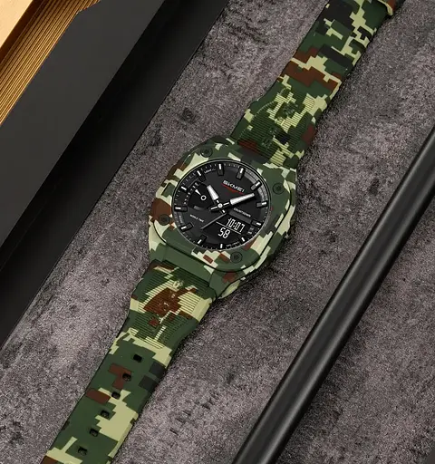 Годинник чоловічий наручний спортивний Skmei 2328 (Камуфляж) - фото 5