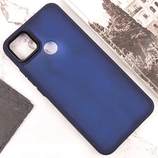 Чохол Epik TPU+PC Lyon Frosted для Xiaomi Redmi 9C Navy Blue - фото 4