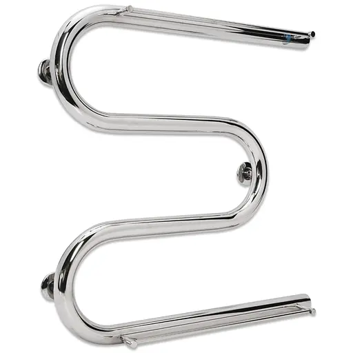 Полотенцесушитель Laris Змеевик 30 РС3 500x500 с 2-мя полочками 1/2'' 71207211, Хром - фото 1