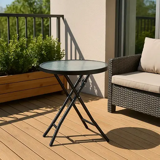 Садовий стіл Costway Sigma X-подібна конструкція - фото 4