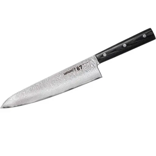 Кухонный нож Samura 67 Damascus Шеф 208 мм (SD67-0085M) - фото 1