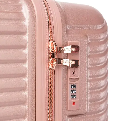 Валіза Semi Line 20" (S) Champagne (T5729-1) (DAS303071) - фото 5