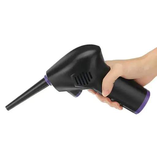 Портативный воздушный компрессор Nectronix RPM-6000 на аккумуляторе для продувки ПК, ноутбуков, кондиционеров - фото 2