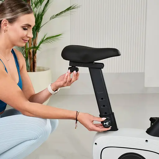 Велотренажер Hop-Sport Nexon магнітний HS-3000H сірий - фото 6