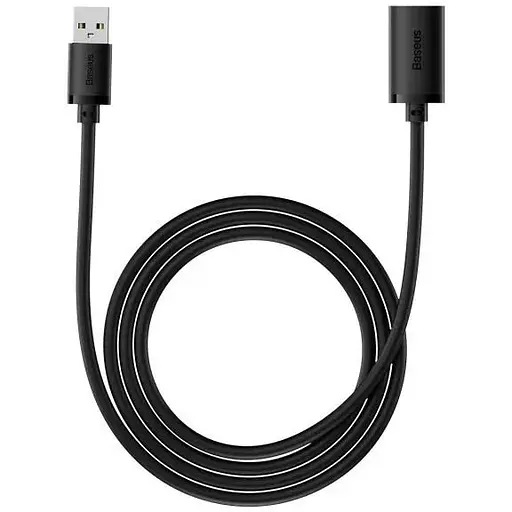 Удлинитель USB 3.0 кабель папа – мама Baseus AirJoy Series USB3.0 Extension 1.5 метра - фото 1