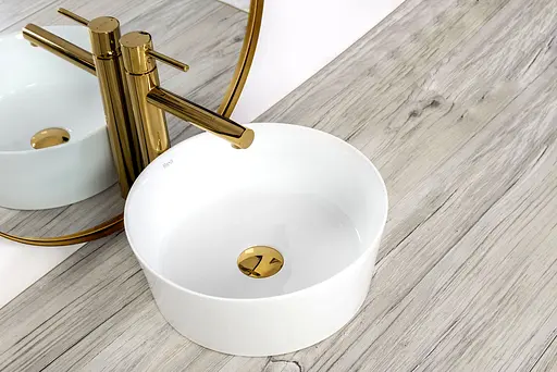 Умивальник Rea Ida slim накладний білий REA-U7400, Білий - фото 3