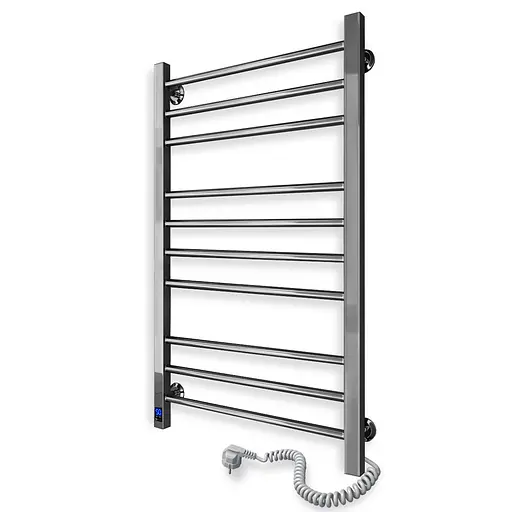 Электрический полотенцесушитель Navin Классик Квадро 500x1000 Sensor с таймером, правый 10-016053-5010, Хром, Правое, Электронный - фото 5