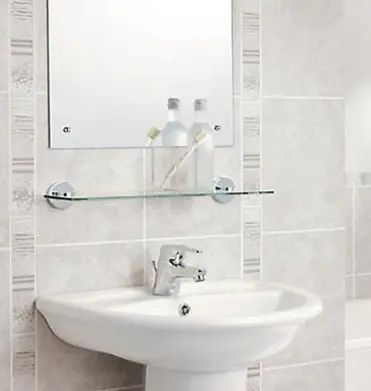 Скляна полиця у ванну Gedy Felce (FE19-13-55) - фото 4