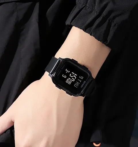 Наручний годинник чоловічий Skmei 1858 Black, 1858BK (18457) - фото 5