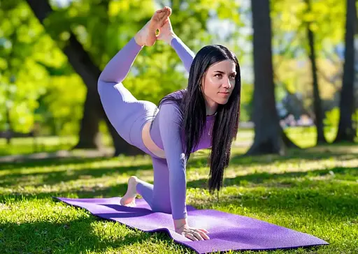 Коврик для йоги и фитнеса Power System PS-4014 PVC Fitness-Yoga Mat Purple (173x61x0.6) (PS-4014_Purple) - фото 7