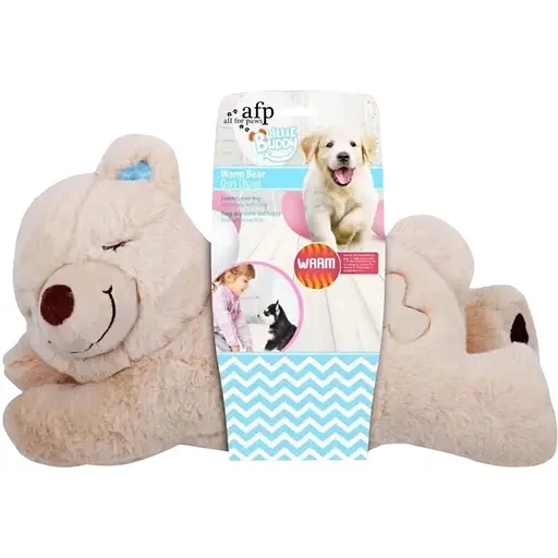 Мягкая игрушка-кролик PetPrime Puppy с теплой сумкой для снятия беспокойства