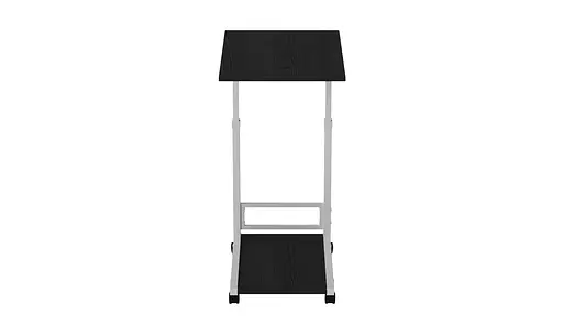 Стол приставной Ferrum-decor Френа 62x40x60 металл Белый ДСП Венге 16мм (FRD-102514) - фото 3