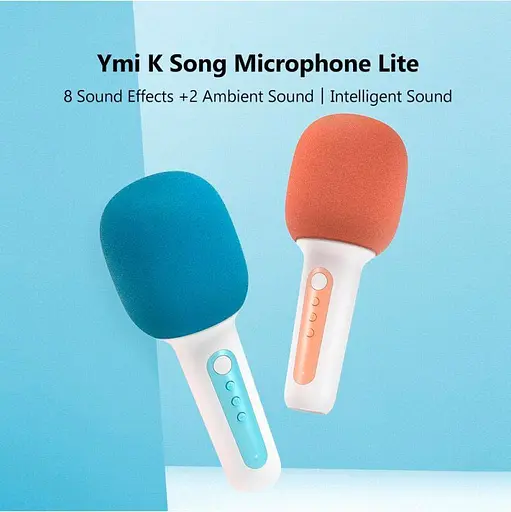 Микрофон с караоке Xiaomi Yhemi Lite Powdery Orange (YMMKF007) [89097] - фото 4