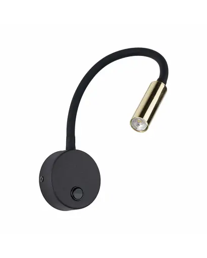 Бра, настінний світильник Tk Lighting 10039 Lagos G9 1x6W IP20 Bk - фото 1