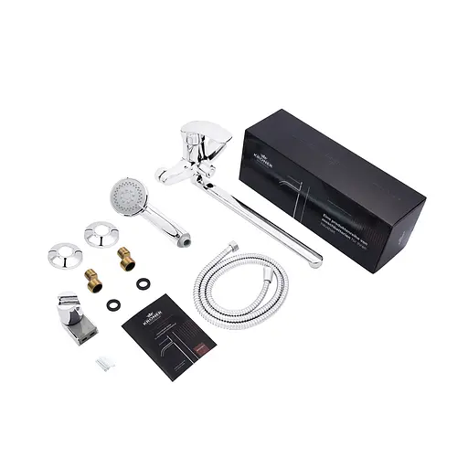 Змішувач для ванної Kroner KRP Konstante - C071 CV023592 Хром - фото 8