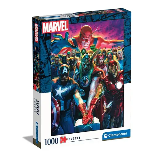 Пазл Marvel The Avengers (Марвел Месники) - 1000 шт. Clementoni 39672