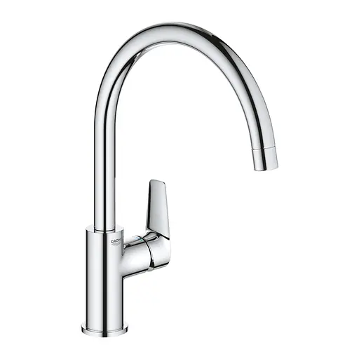 Комплект смесителей для ванной комнаты и кухни Grohe QuickFix Start Edge UA202501SK, Хром - фото 3