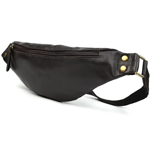 Жіноча шкіряна сумка-бананка Tarwa 31х11х2 см sum0026369 - фото 3