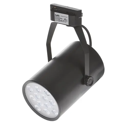 Светильник трековый поворотный LED 422/12W WW BK Brille 32-448