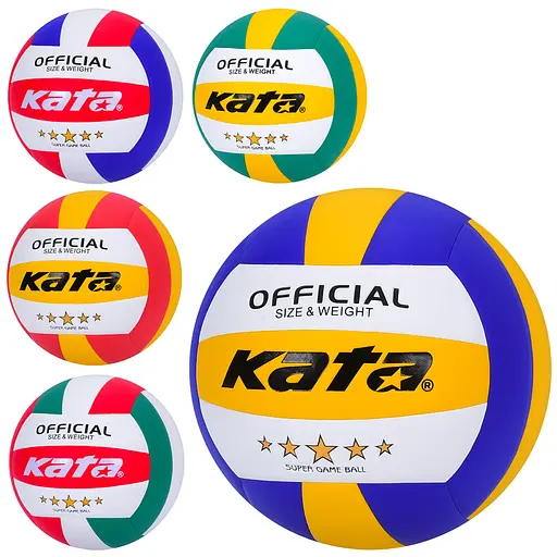 М’яч волейбольний, 260-280 г, матеріал PU, ламінований, розмір офіційний (В асортименті) - фото 2