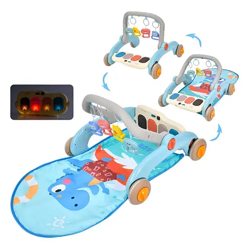 Детская каталка-ходунки Limo Toy 6668 3 в 1 с игровым центром - фото 2