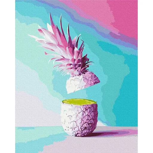 Картина по номерам на підрамнику Brushme Частинка ананаса - фото 1