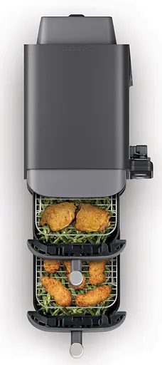 Мультипіч (аерофритюрниця) NINJA Double Stack XL 2-Level Hot Air Fryer SL451EU - фото 4