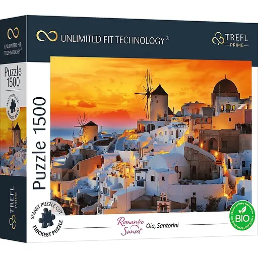 Пазли Trefl Безмежна колекція: Санторіні 1500 елементів - фото 1