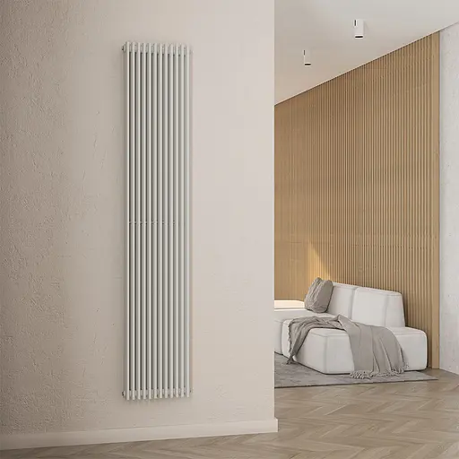 Радіатор дизайнерський Ideale Giulia 12 12/1800/336 білий, Білий - фото 4