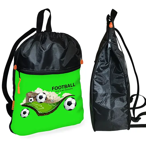 Шкільний рюкзак дитячий футбол + Сумка для взуття спортивної форми рюкзак-мішок хлопчикові (01869) - фото 2