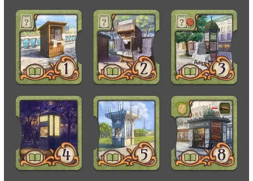 Настольная игра Game Brewer Париж (Paris) (англ.) (49186) - фото 4