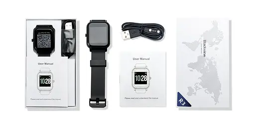 Смарт-часы Blackview R3 (диагональ экрана 1.3" - 33 мм) черный - фото 8