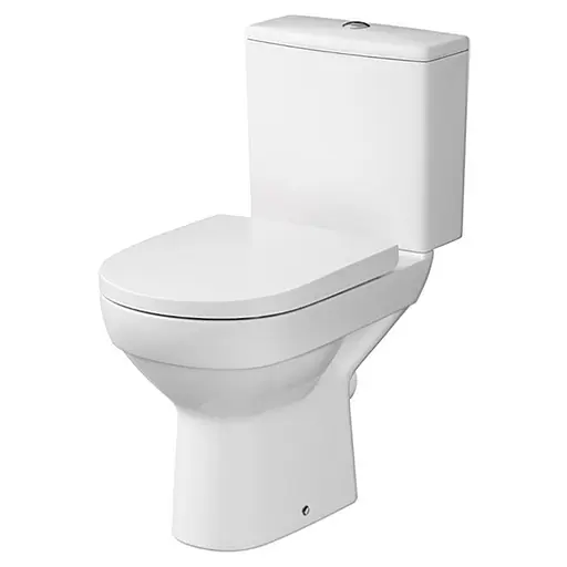 Унитаз-компакт Cersanit City Clean On 011 K35-036 с сидением Soft Close - фото 1