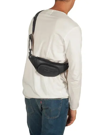 Чоловіча шкіряна сумка на пояс Hill&Burry sum0026011 - фото 6