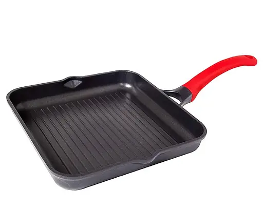 Квадратная сковорода гриль Biol Modern 28x28 см - фото 2