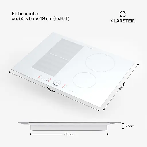 Индукционная варочная поверхность Klarstein Delicatessa 70 (10045605) - фото 6
