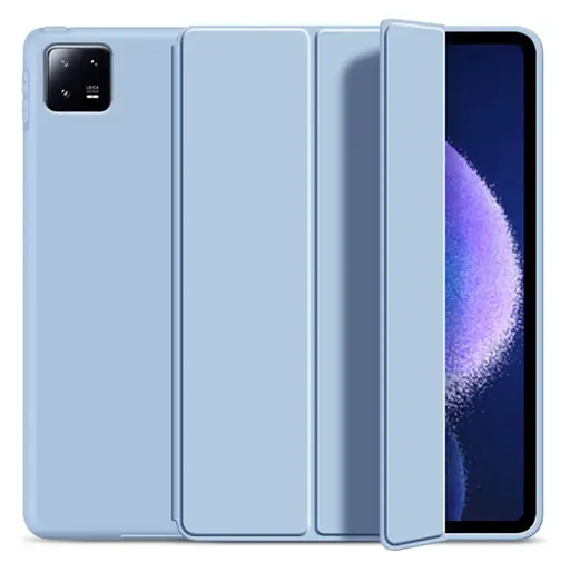 Чохол-книжка DK для Xiaomi Pad 6/6 Pro 11" Еко-шкіра силікон Smart Case white ice - фото 2