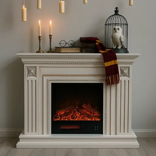 Електричний камін Bluetooth звук потріскування дров Valencia 1500Вт (10080114) - фото 3