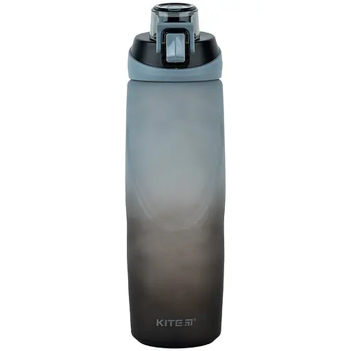 Пляшечка для води Kite сіро-чорна 760 мл (K24-1200-1)