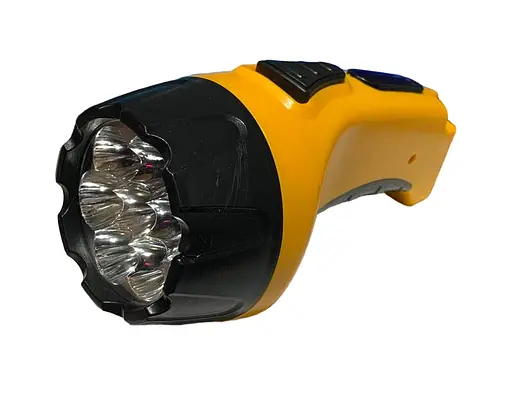 Фонарь переносной большой с ручкой с АКБ, вилка 220V (9007A) - фото 1