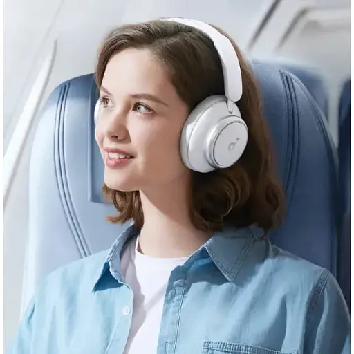 Bluetooth-гарнітура Anker SoundCore Space Q45 White (A3040G21) - фото 9