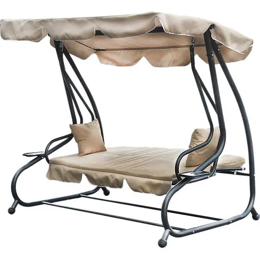 Садовые качели GardenLine KRE0759 Beige [144767]