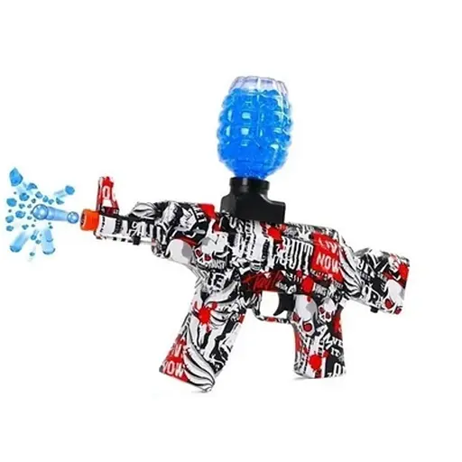 Автомат, стреляет орбизами, глушник, от аккумулятора 7.4V, CZ08-1 (в ассортименте)