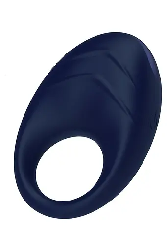 Виброкольцо Dreamtoys Glam Vibrating Cockring 7 см синий - фото 2