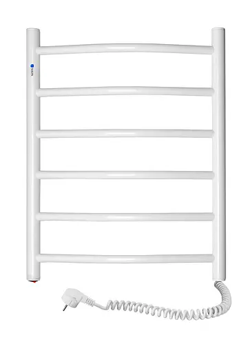 Электрический полотенцесушитель Navin Камелия 480x600 правый 12-007030-4860, Белый, Правое - фото 1