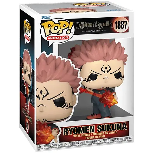 Ігрова Колекційна фігурка Funko POP! - Рьомен Сукуна (Вогняна стріла) - фото 1